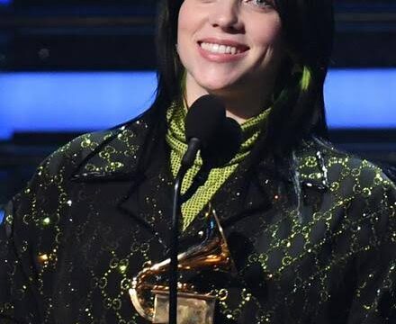 Billie Eilish performing on stage during Hit Me Hard and Soft: The Tour